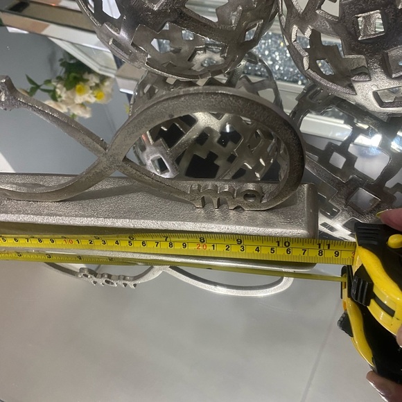 Silver Infinity Sign Decor - Picture 3 of 3